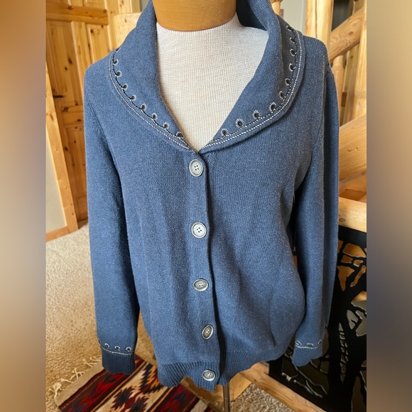 Cotton Pendleton Sweater size M - Picture 4 of 11